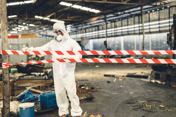 Professional Hoarding Cleanup technician working in Mount Vernon, KY